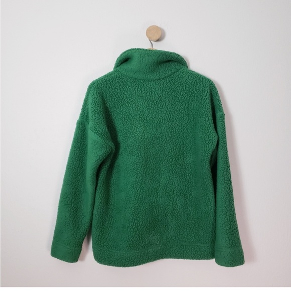 J. Crew Vintage Snap Collar Polartec Sweater - Picture 3 of 13